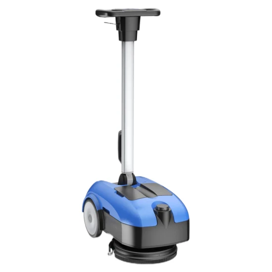 Household 11 Inch Walk Behind Mini Floor Scrubber Machine for Office Restaurant
